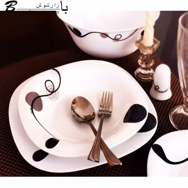 سرویس 6نفره غذاخوری 28پارچه پارس اپال مدل 800