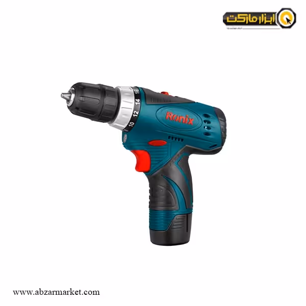 دریل شارژی رونیکس لیتیوم 12 ولت مدل 8512