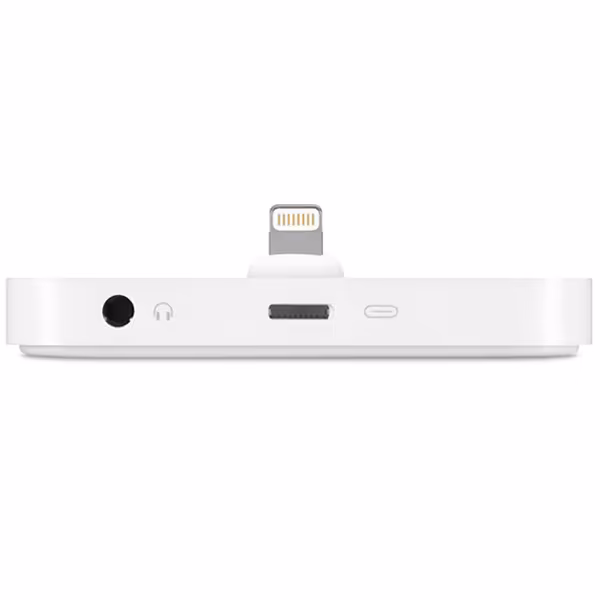 پایه شارژ اپل مدل iPhone Lightning سفید - Hiapple.ir