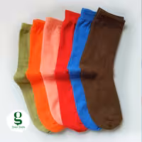 پک 6 عددی جوراب ساق بلند  رنگی در 6 رنگ بندی جذاب