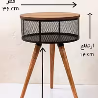 میز عسلی چوبی