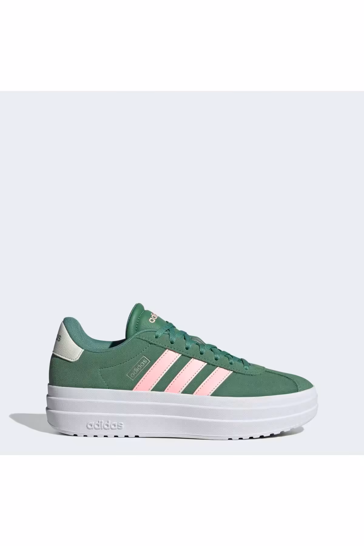 اسنیکر سبز زنانه کتونی لباس ورزشی VL COURT BOLD POUR FEMME SPORT IH0365 adidas