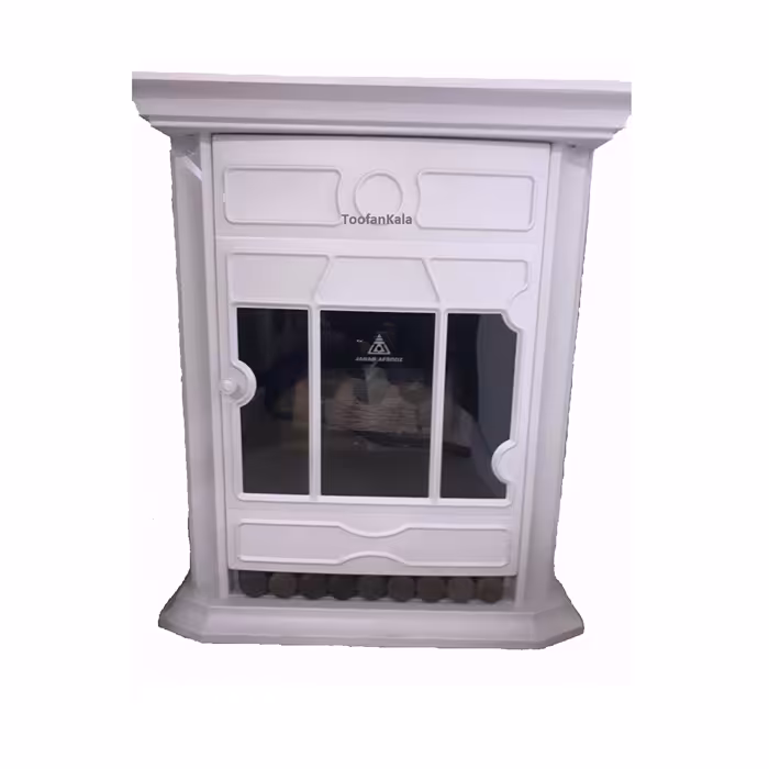 بخاری جهان افروز وودکس سفید مدل 350 Jahan Afrooz WOODEX jcf