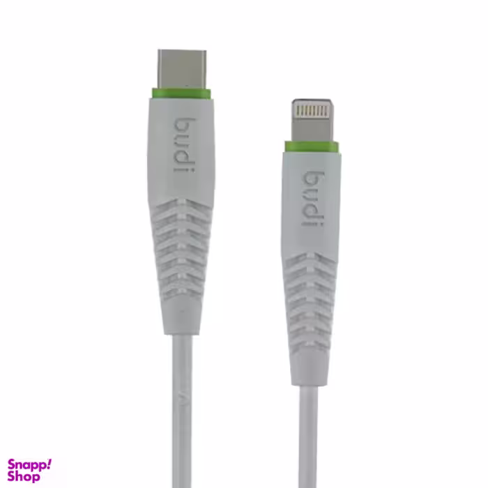 کابل USB-C به Lightning بودی (Budi) مدل 150Pd به طول 1.2m