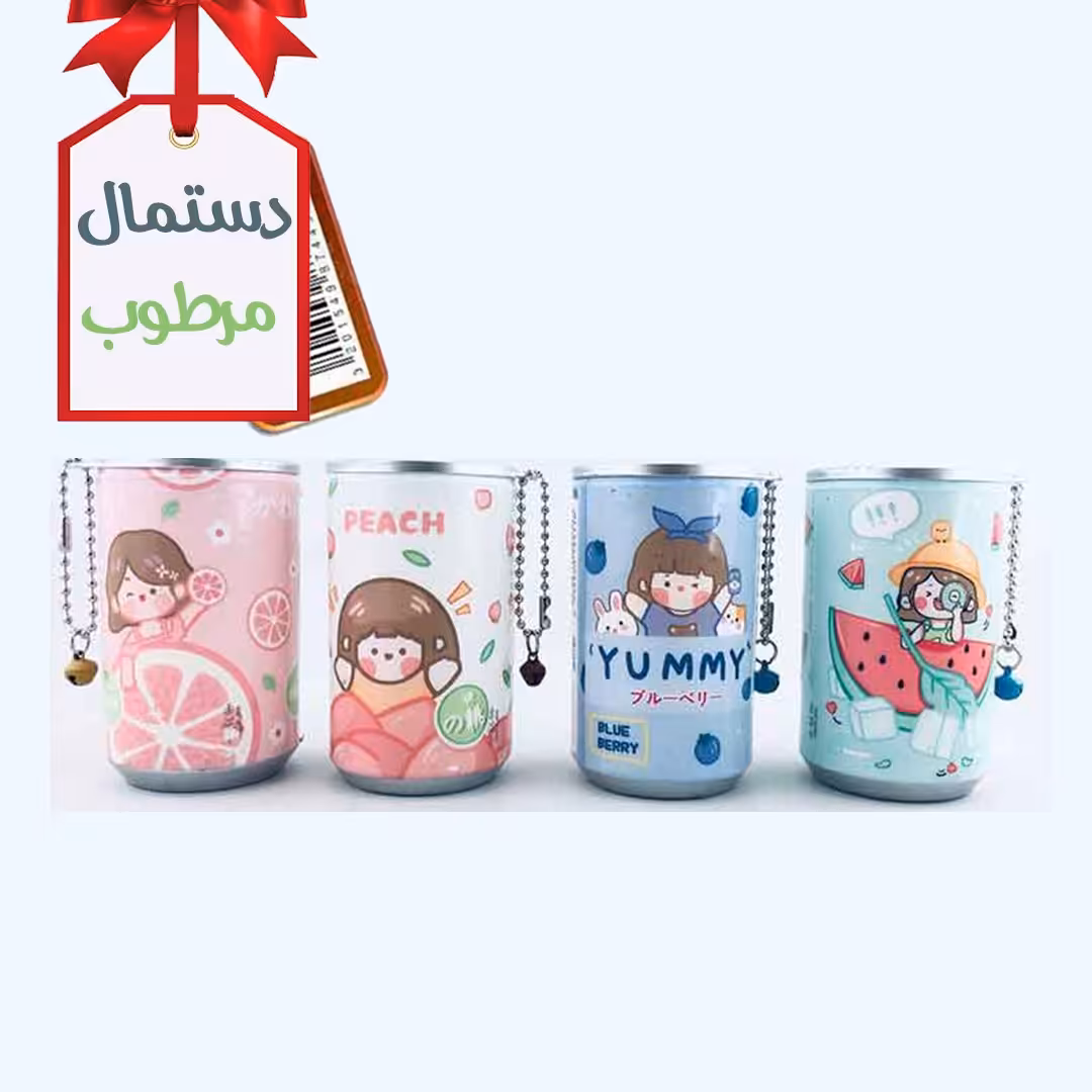 دستمال مرطوب طرح قوطی