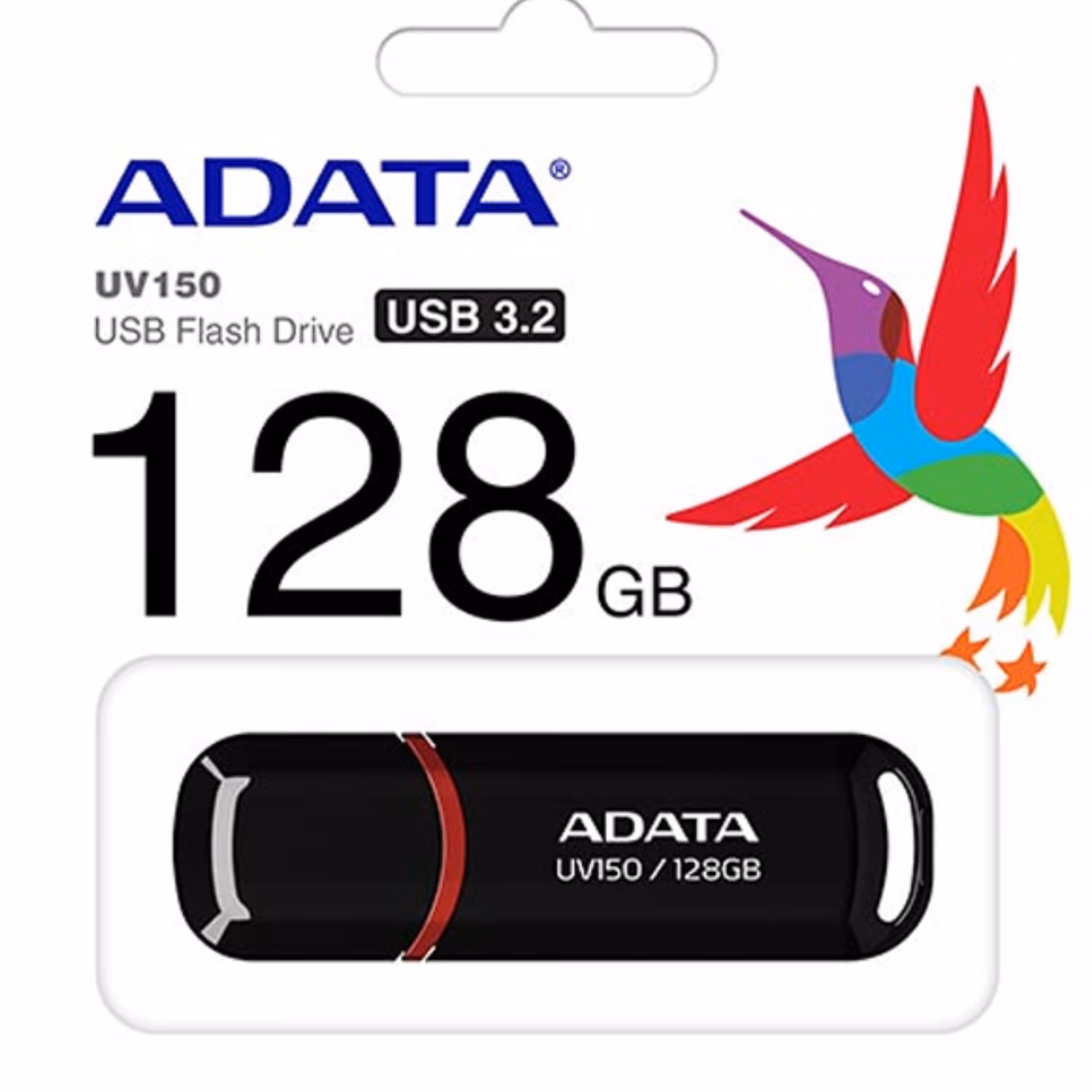 فلش 128GB USB3.1 ADATA  UV150 با گارانتی مادام العمر 