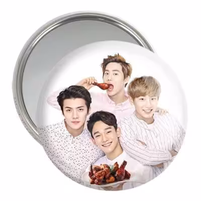 آینه جیبی خندالو مدل گروه اکسو EXO کد 13651