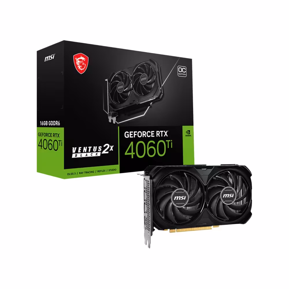 کارت گرافیک ام اس آی MSI RTX 4060 TI VENTUS 2X OC 16GB