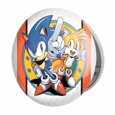 آینه جیبی خندالو طرح سونیک مدل تاشو کد 1040