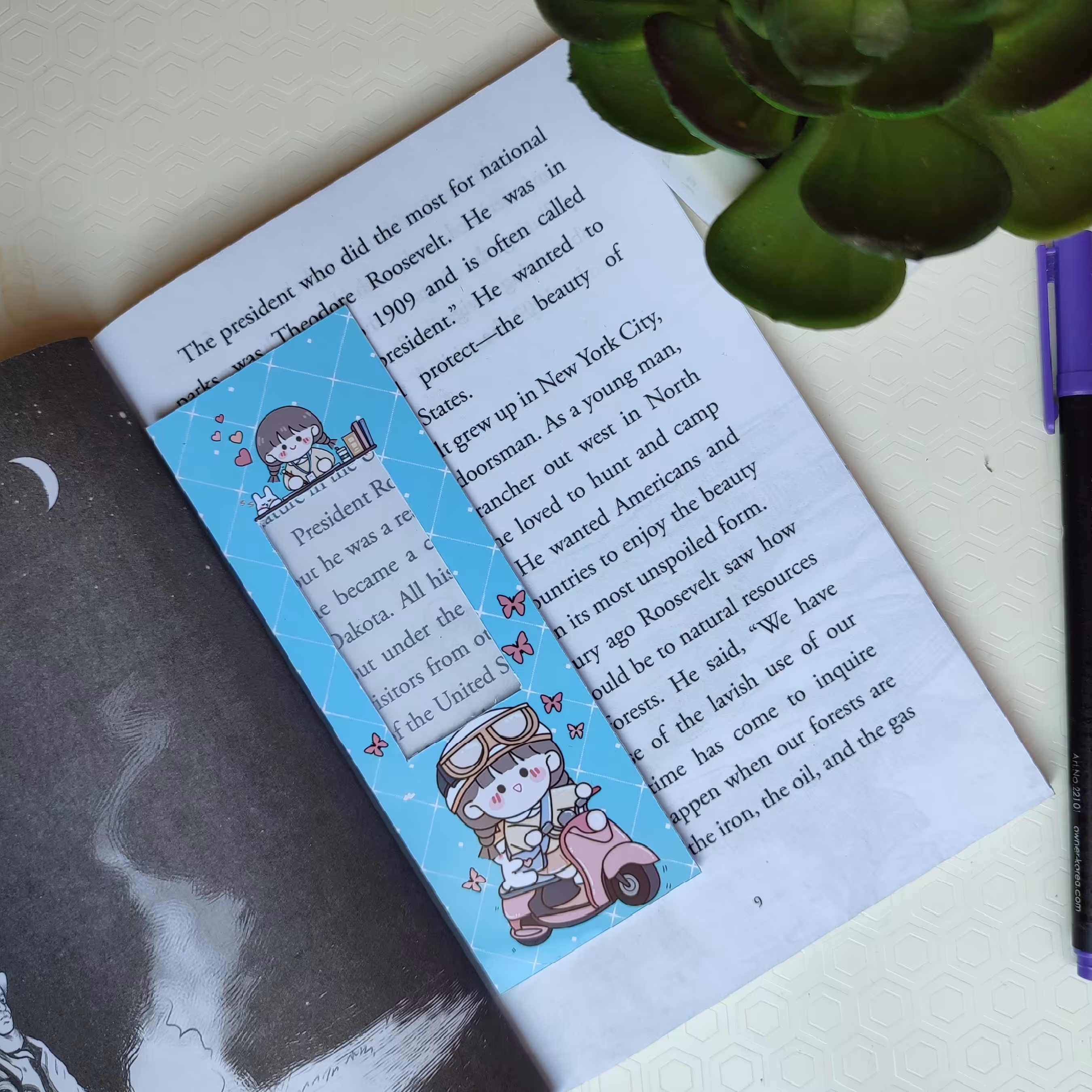 بوکمارک کیوت مات