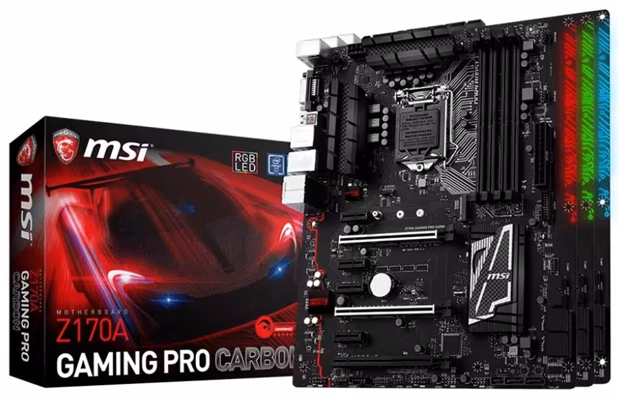 مادربورد ام اس آی مدل زد 170 ای گیمینگ پرو کربن سوکت 1151