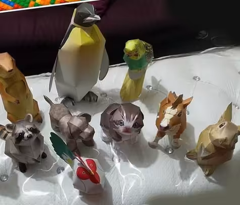 کتاب کاردستی حیوانات (بساز و لذت ببر)