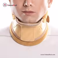 گردن بند طبی سخت چانه دار پاک سمن کد 039