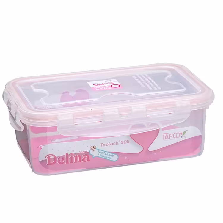 ظرف نگهدارنده تاپکو  درب قفلی مدل دلینا 950 میلی لیتر