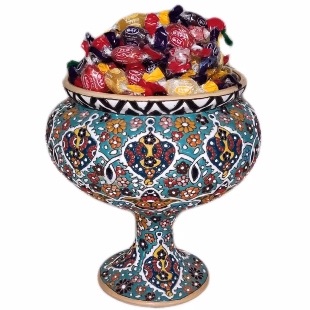 آبنبات پودری سیلو آیدین در بسته‌بندی های 500 گرمی سلفونی 