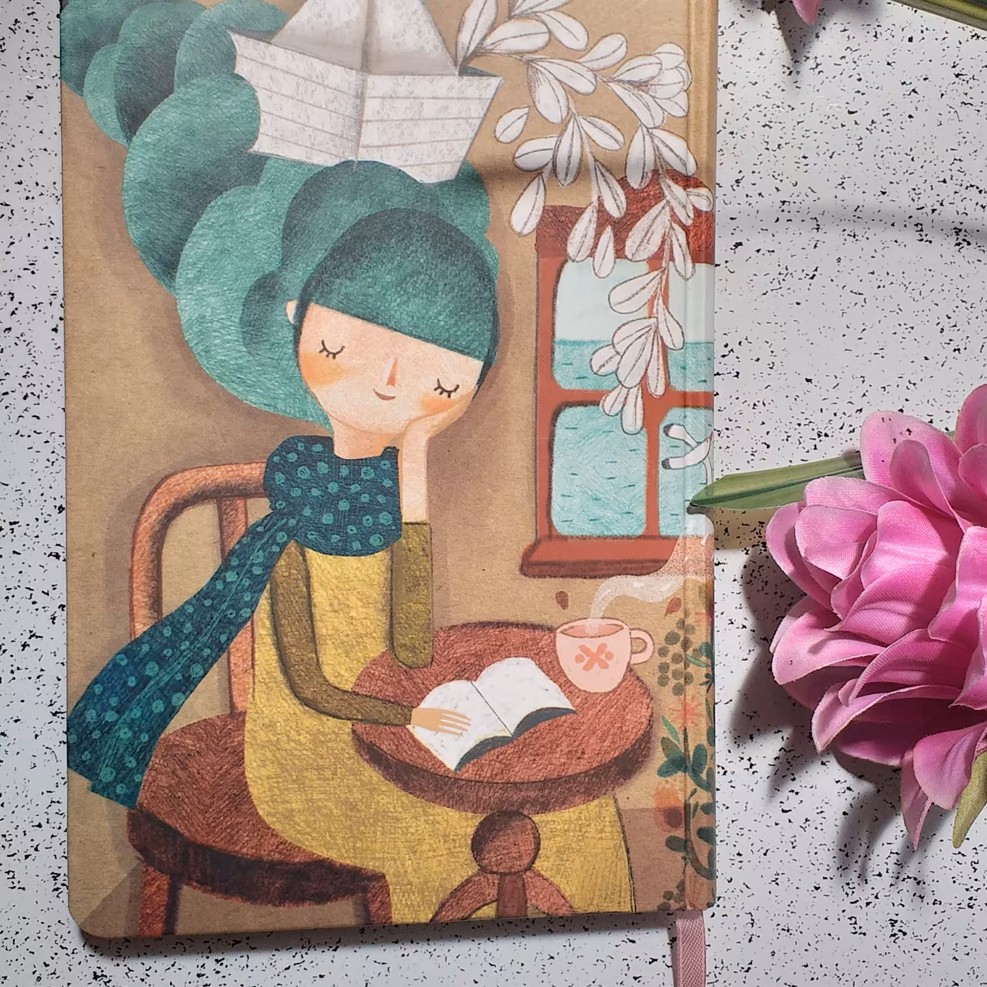 دفتر فانتزی( طرح دختر 1)