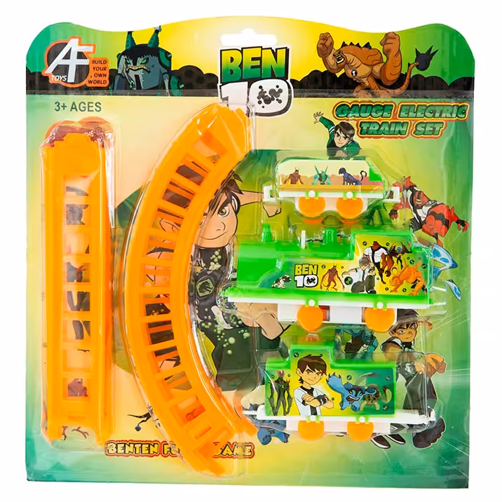 قطار باتری خور شخصیتی طرح بن تن