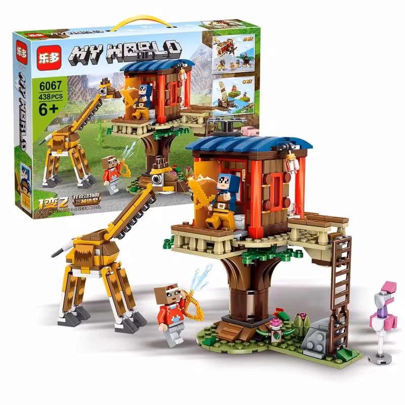 لگو مدل ماینکرافت 438 تکه 