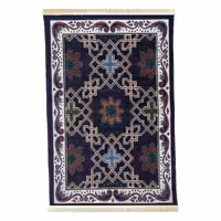 گلیم ماشینی یک و نیم متری  (1.5-1) -  طرح مشبک