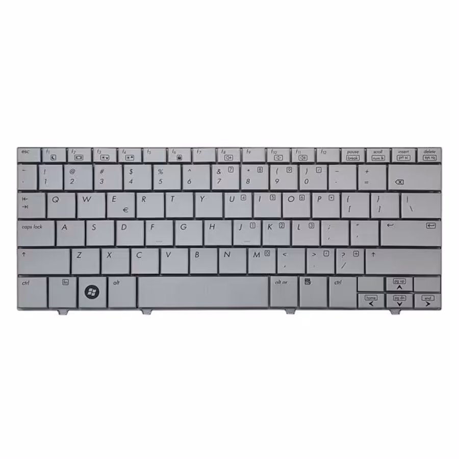 کیبورد لپ تاپ اچ پی مدل Mini 2140 نقره ای
