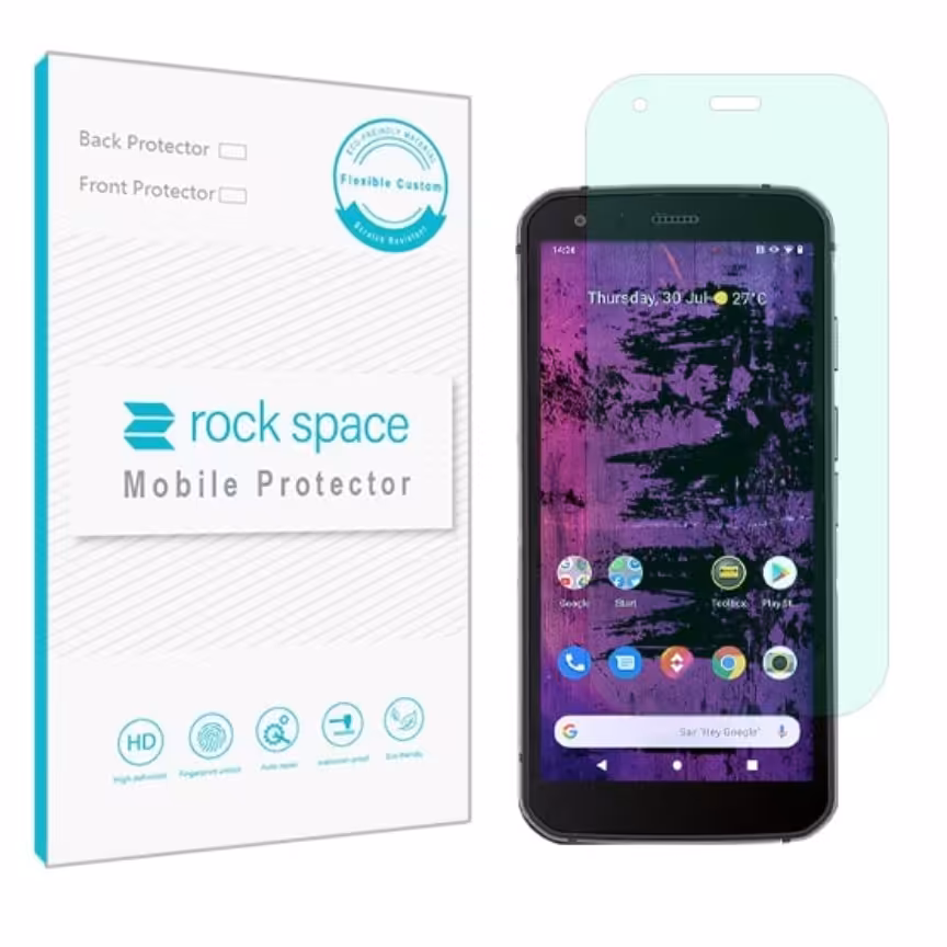 گلس کاترپیلار S62 مدل نانو هیدروژل گرین لایت برند راک اسپیس