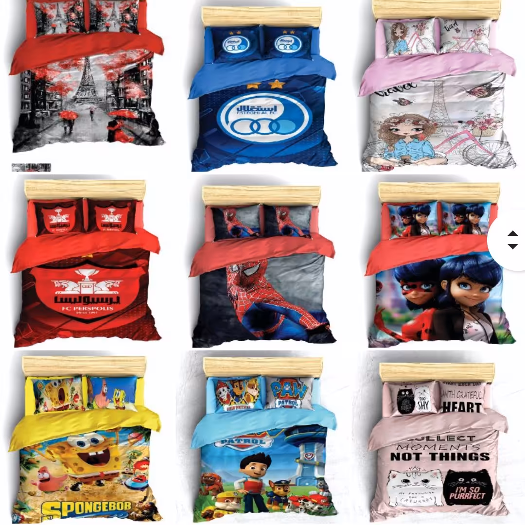 سرویس روتختی یکنفره چاپ سه بعدی