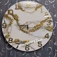 ساعت دیواری دورنگ