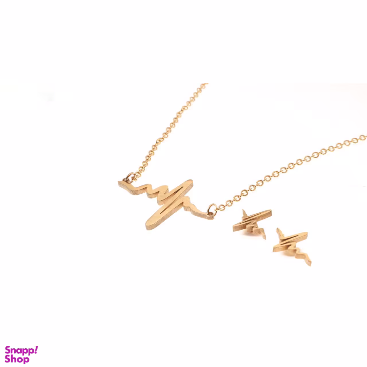 نیم ست استیل رنگ ثابت طرح ضربان کد 522