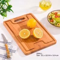 تخته برش کوچک چوبی لیمون 