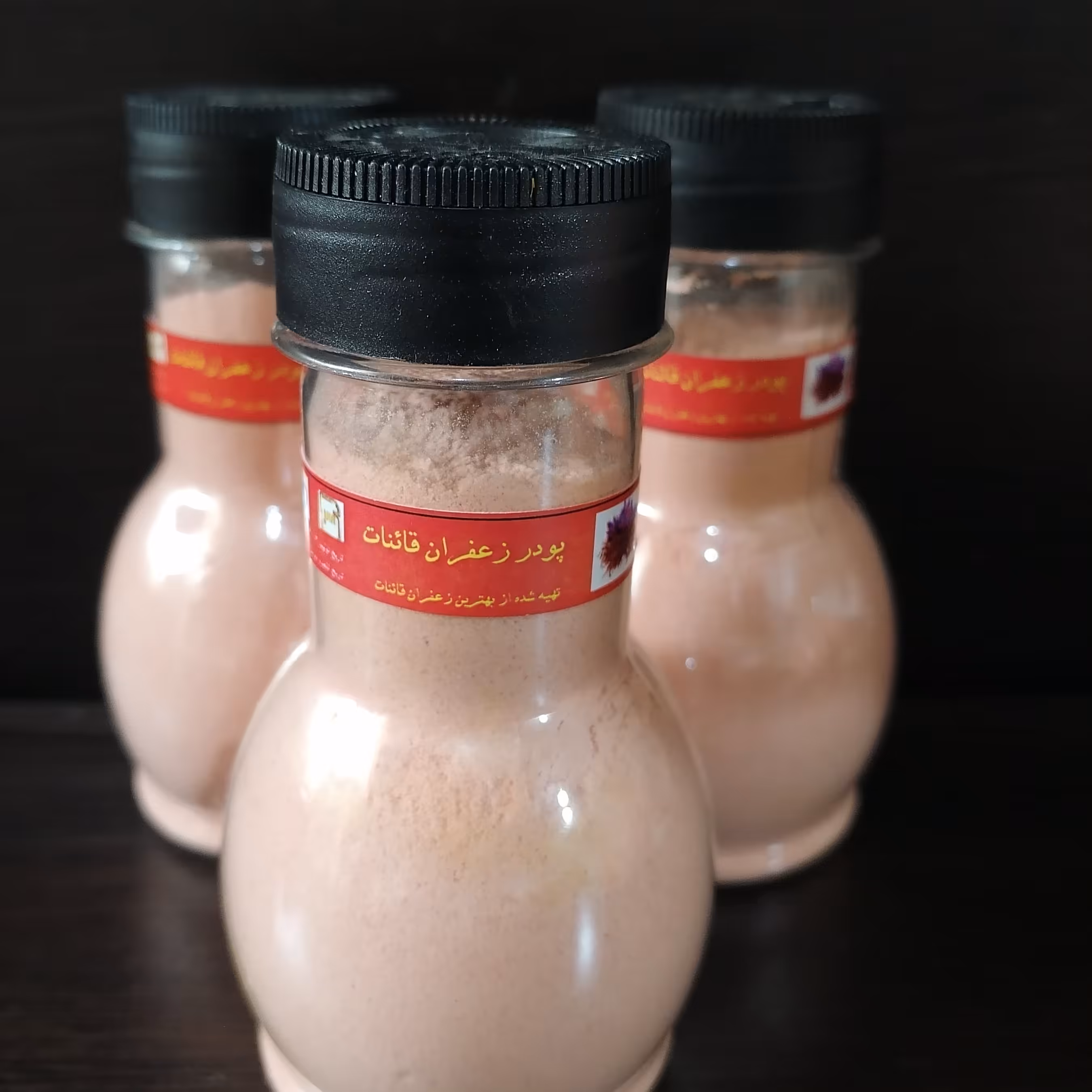 پک 20 عددی پودر زعفران 120 گرمی 