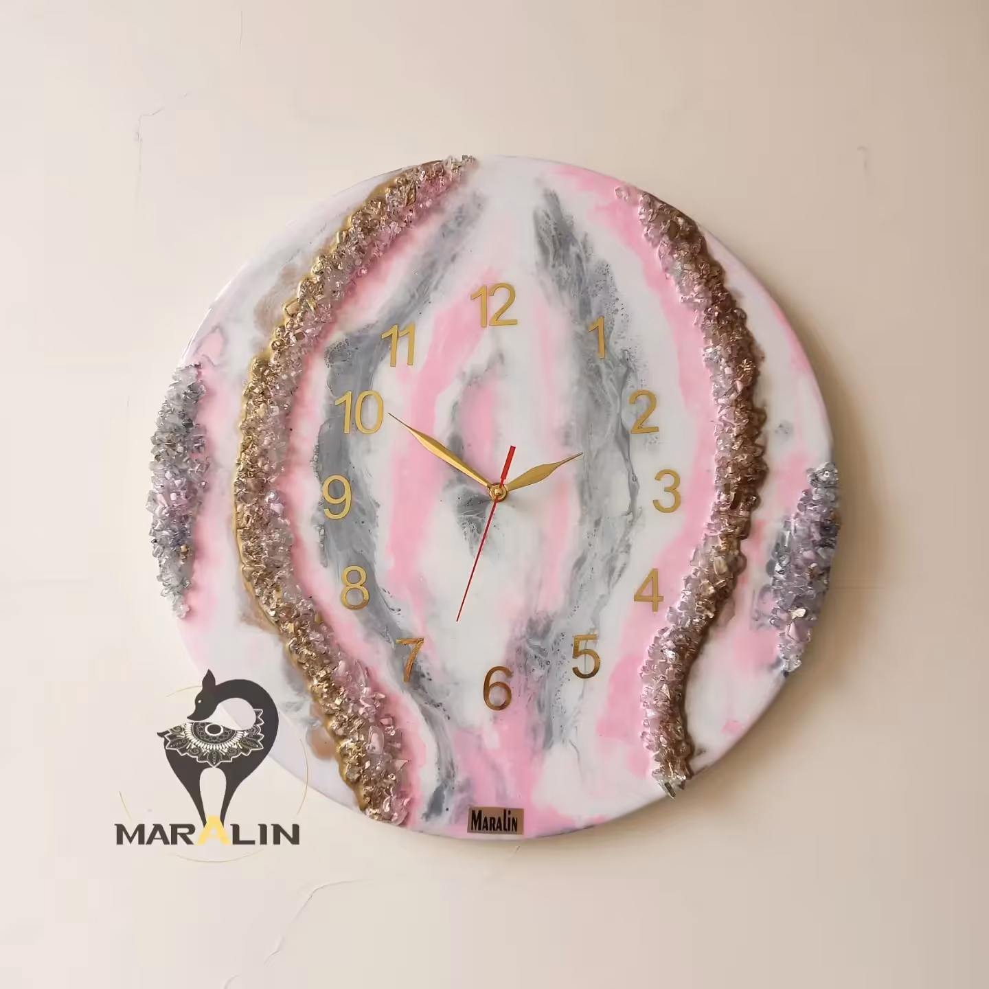 ساعت رزینی کریستال 