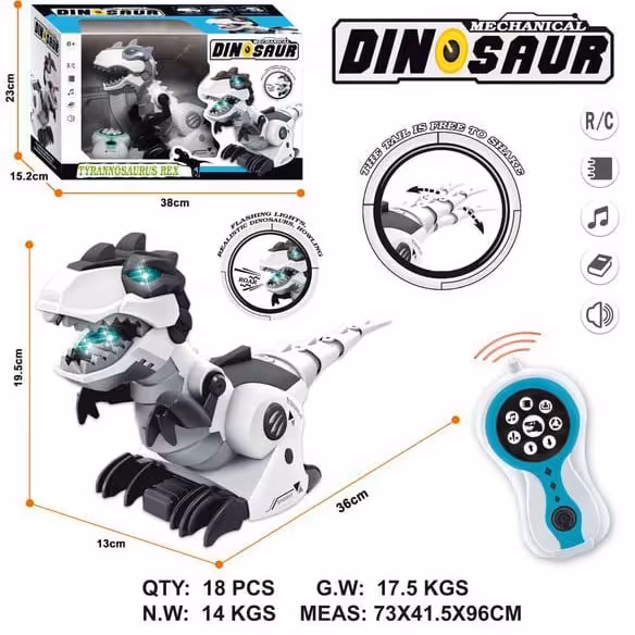 دایناسور کنترلی صدا چراغ ارسال رایگان