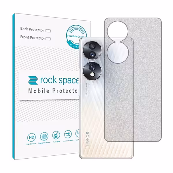 گلس محافظ پشت گوشی آنر 70 مدل نانو هیدروژل مات برند راک اسپیس کد S