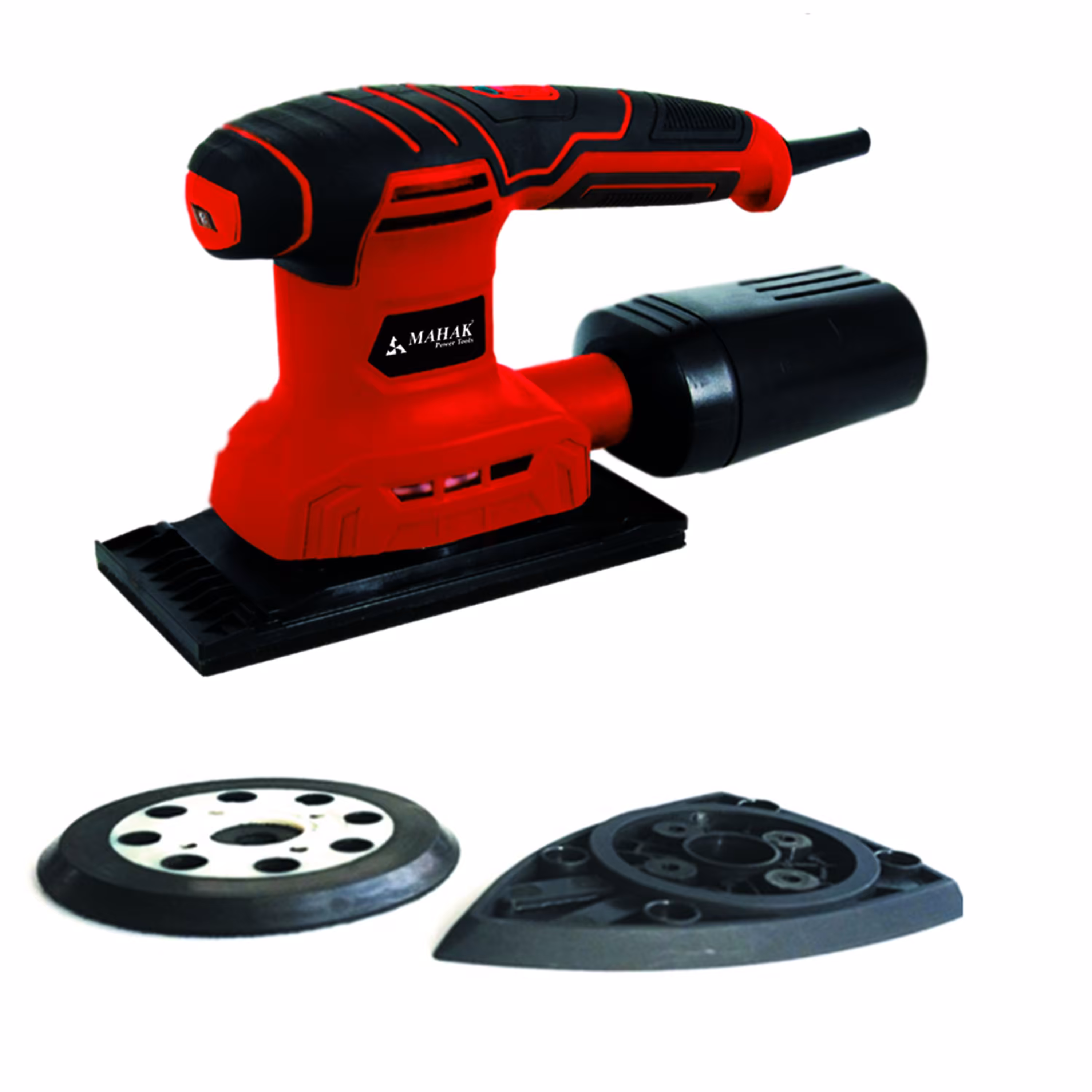 سنباده لرزان 3 کاره اوربیتالی دور متغیر با لوازم جانبی 