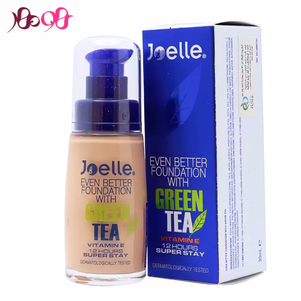 کرم پودر جویل 06 با عصاره چای سبز - Joelle