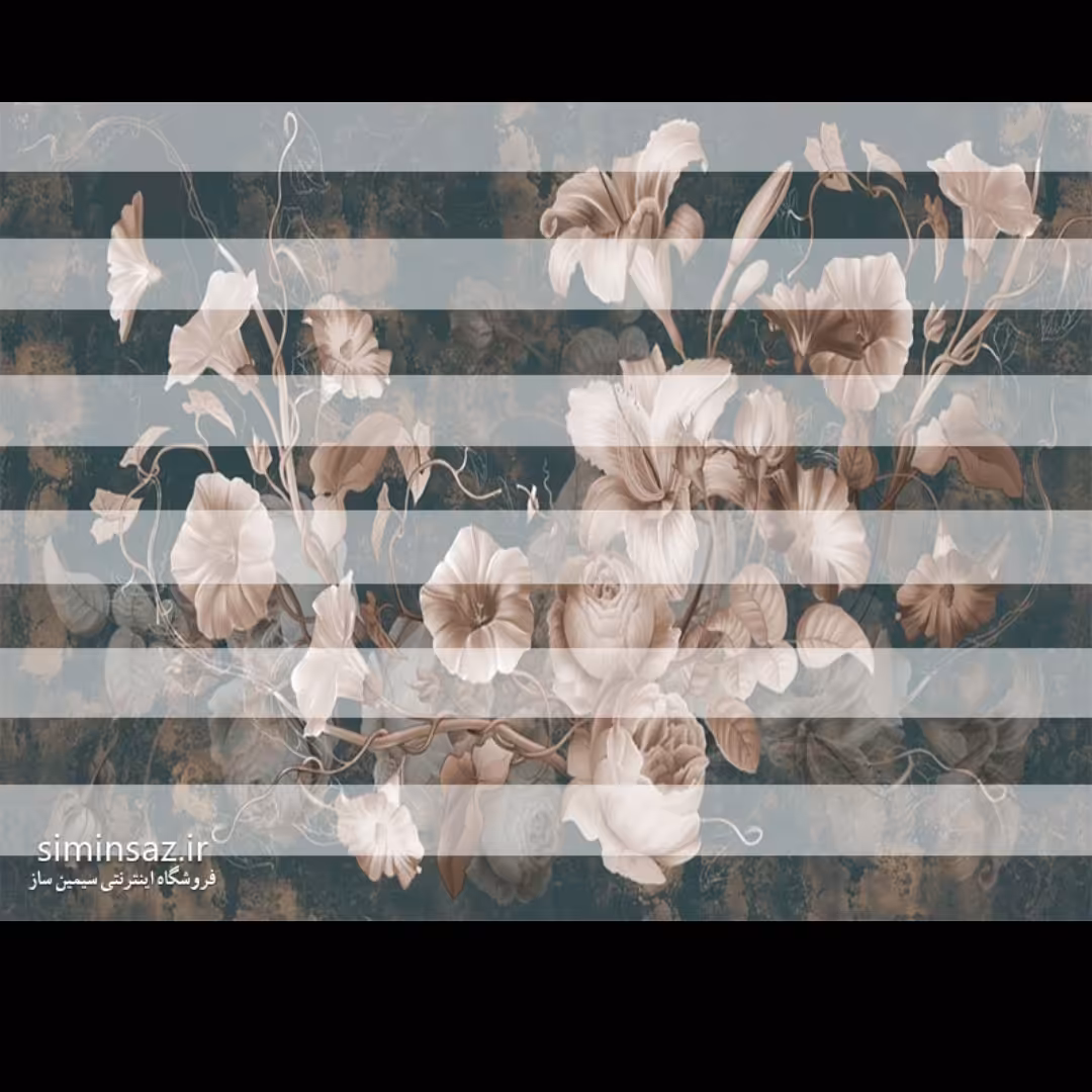 پرده دو مکانیزم آینه ای کد 1407