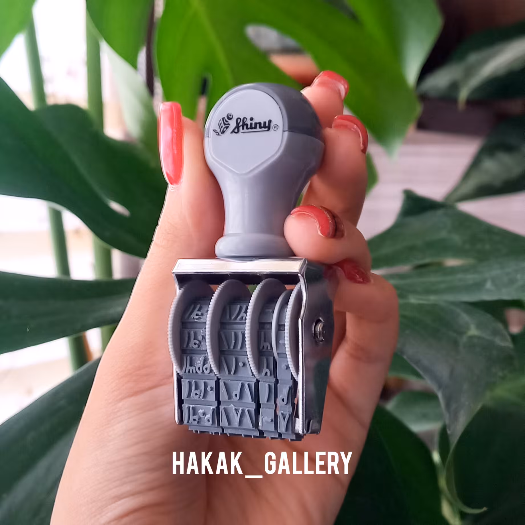 مهر تاریخ زن  فارسی برند شاینی