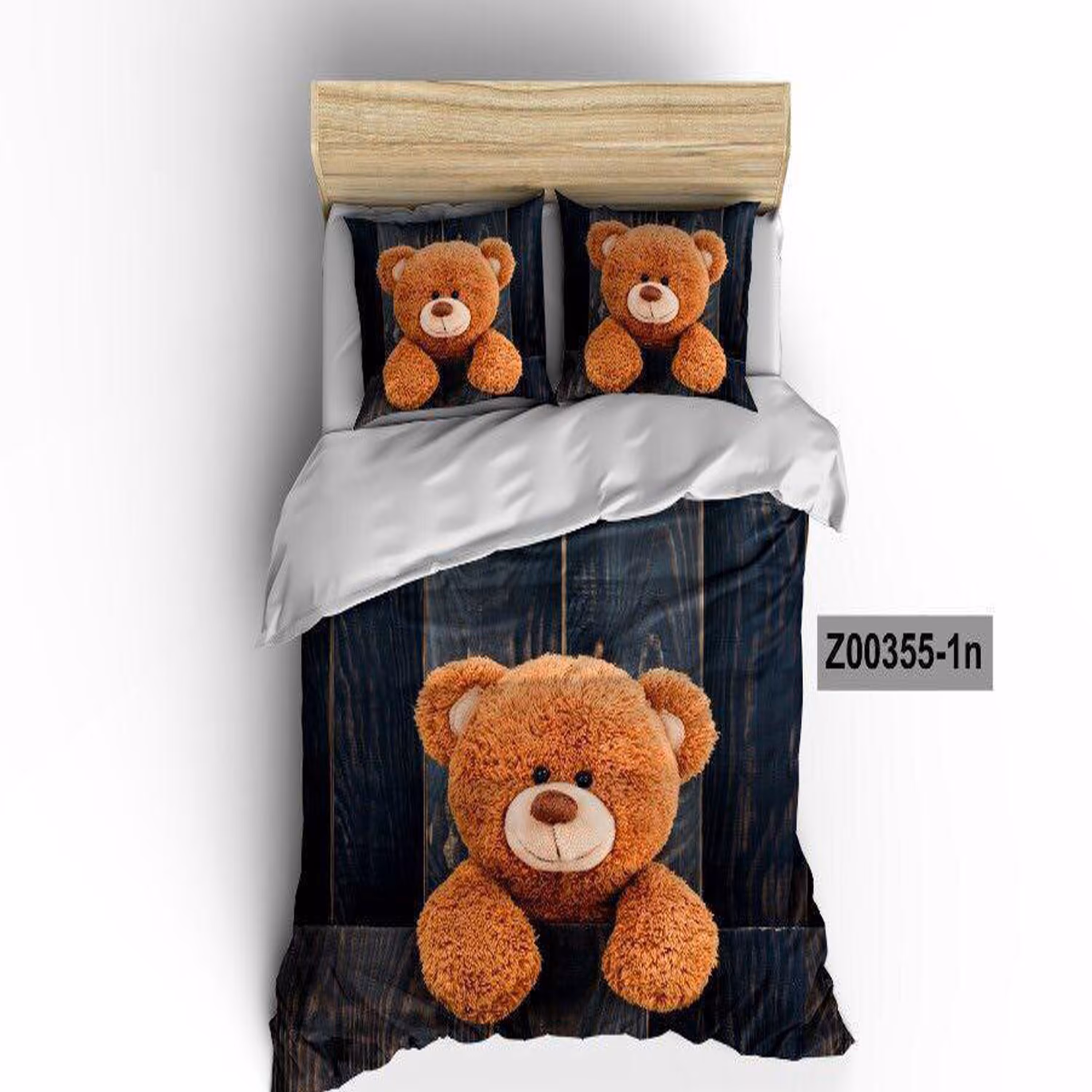 سرویس روتختی 1 نفره تنسل چاپی برندترک لند (Turk Land) کد z 335