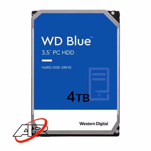 هارد اینترنال وسترن دیجیتال مدل Blue 4TB WD40EZRZ