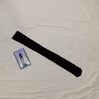 جوراب پارزین بلند مشکی نازک