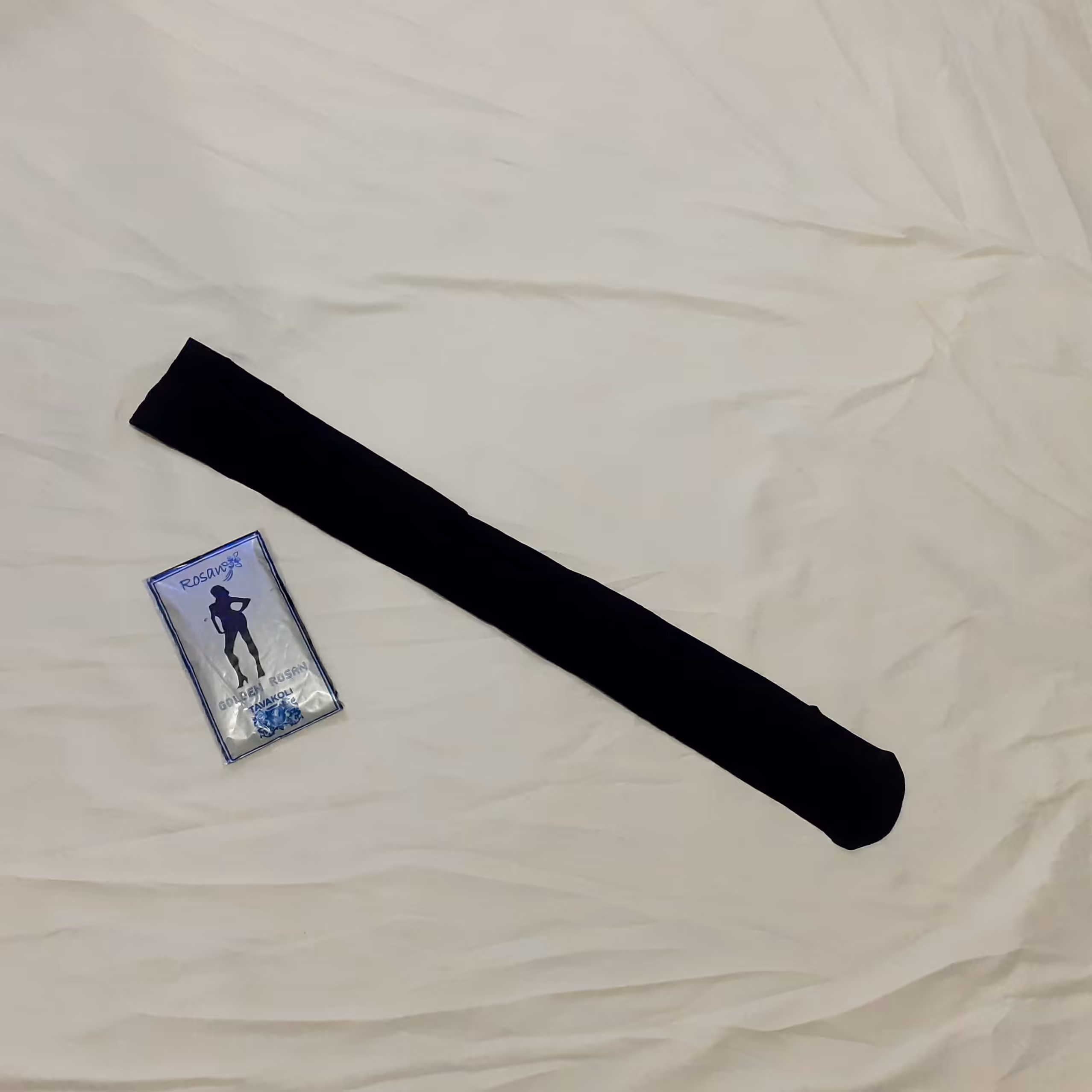 جوراب پارزین بلند مشکی نازک