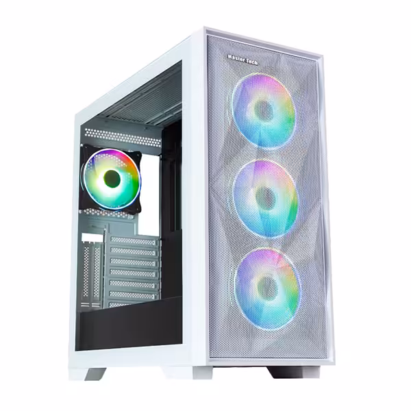 کیس کامپیوتر مسترتک مدل Hunter X Gaming White
