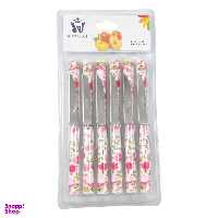 کارد میوه خوری مونارچ کد M004 بسته 12 عددی