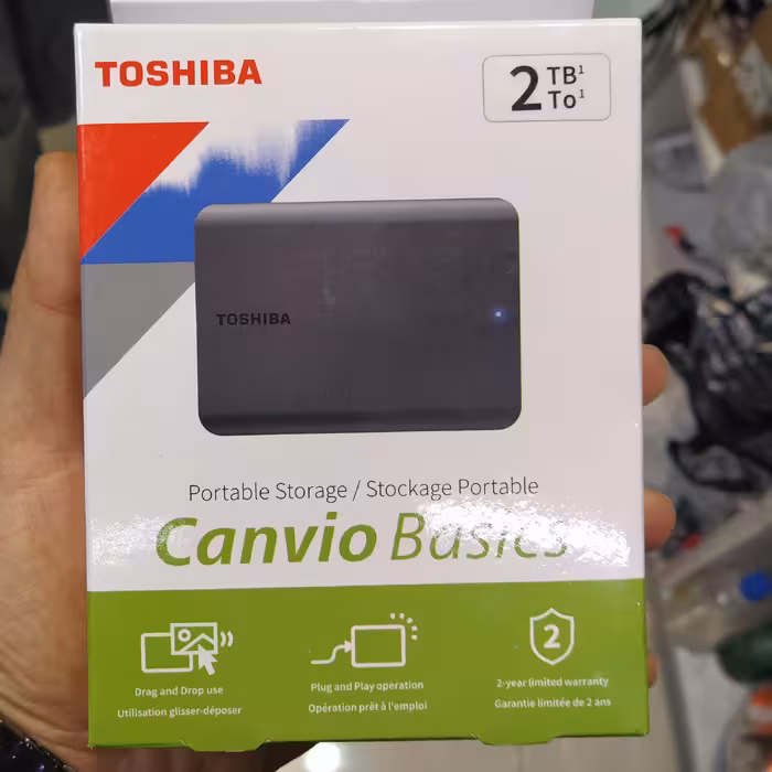 هارد اکسترنال یک ترا بایت توشیبا