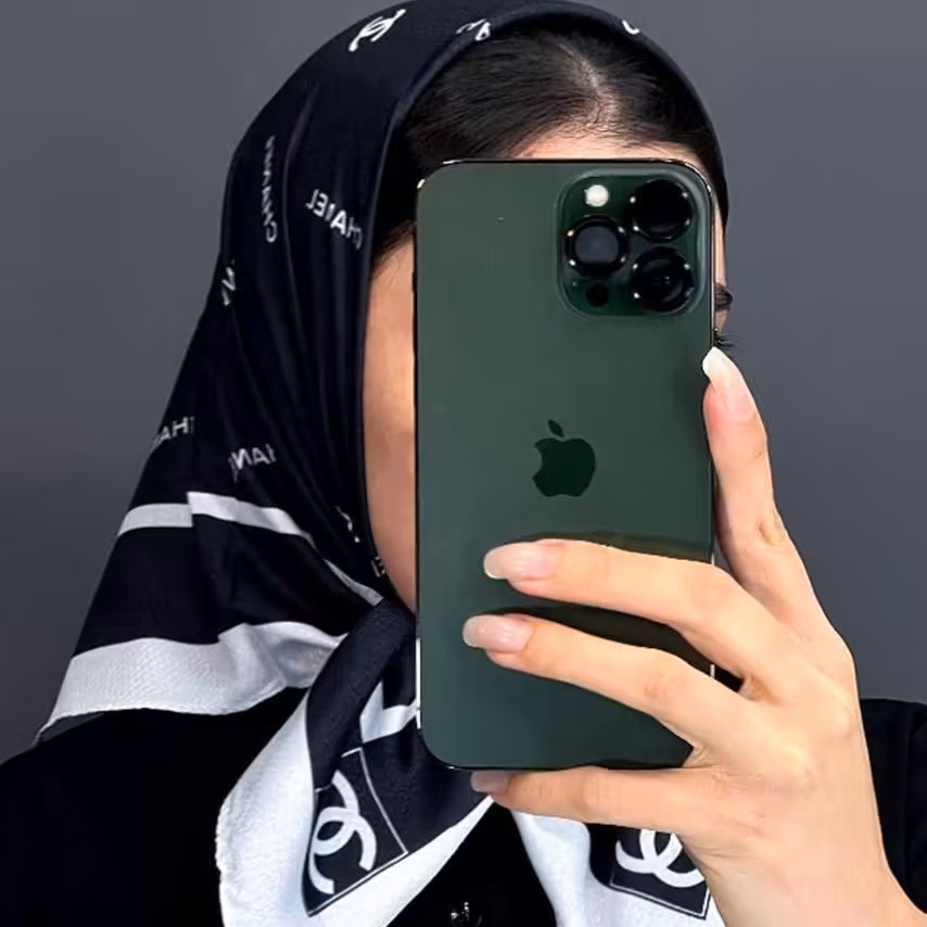 باندانا یا مینی اسکارف نخی طرح شنل  ارسال رایگان 