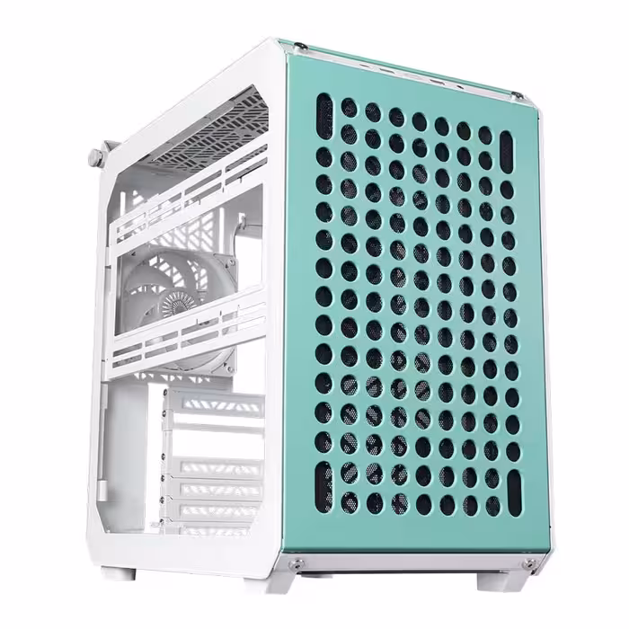 قیمت و خرید کیس کامپیوتر کولرمستر مدل QUBE 500 FLATPACK MACARON EDITION | یاس ارتباط