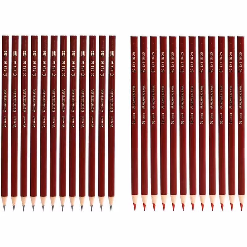 خرید مداد CAMEL استدلر HB کد 10 131 بسته 24 عددی