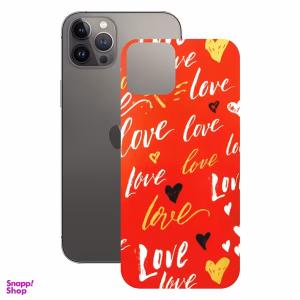 برچسب پوششی راک اسپیس (Rock Space) طرح Love مناسب برای گوشی اپل iPhone 13 Pro