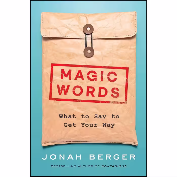 کتاب زبان اصلی Magic Words اثر Jonah Berger