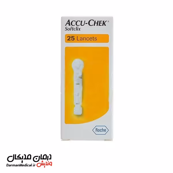 سوزن 25 تایی تست قند خون آکیو چک Soflclix